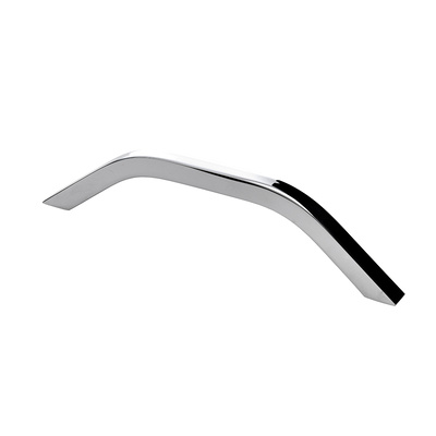Furniture Handle, ◘──◘ 128 mm, 146 x 7,8 x 32 mm, aluminium, chrome plated