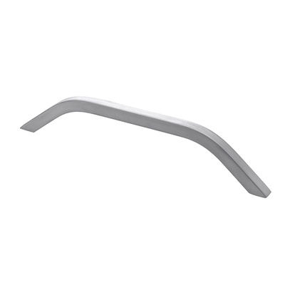 Furniture Handle, ◘──◘ 160 mm, 177 x 7,8 x 32 mm, aluminium, aluminium look