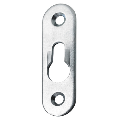 Suspension universelle pour vis à tête bombé, 60 x 15 x 1,5 mm, Acier, zingué