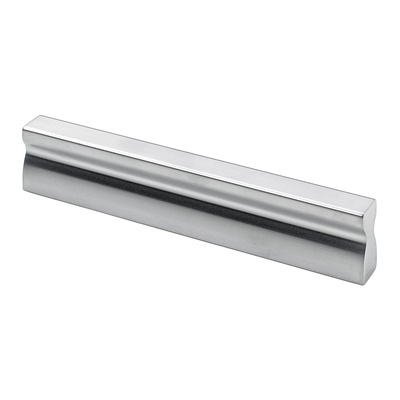 Furniture Handle, ◘──◘ 96 mm, 110 x 10 x 23 mm, aluminium, aluminium look