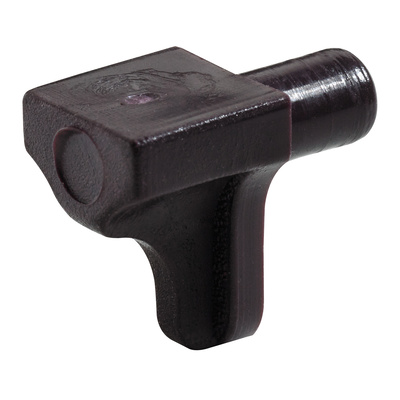 Taquets avec tenon, Plastique, brun