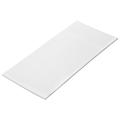 Pads antidérapants autocollants et tampons de protection à découper, carré, 120 x 240 x 2 mm, éthylène-acétate de vinyle, blanc