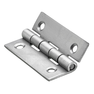 Charnière étroite, 50 x 30 x 1 mm, Inox, mat