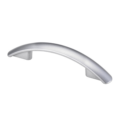 Furniture Handle, ◘──◘ 64 mm, 104 x 14 x 21 mm, die-cast zinc, aluminium look