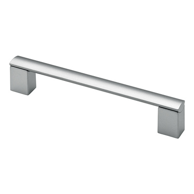 Furniture Handle, ◘──◘ 160 mm, 170 x 16 x 34 mm, aluminium, anodised
