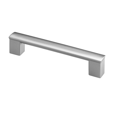 Furniture Handle, ◘──◘ 128 mm, 148 x 18 x 29 mm, plastic, aluminium look