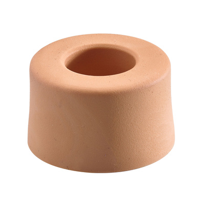 Butoir à visser, Ø 40 x 25 mm, Plastique, beige