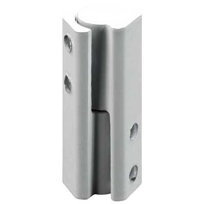 Paumelle, 40 x Ø 10 mm, Acier, blanc