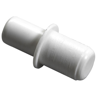 Taquets à enfoncer, ø 5 mm / 6 mm, Plastique, blanc