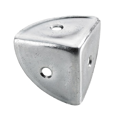 Box corners, 28 x 28 x 28 mm, steel, galvanised