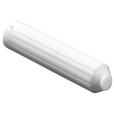 Plastic dowel, Ø 8 x 30 mm, plastic, white
