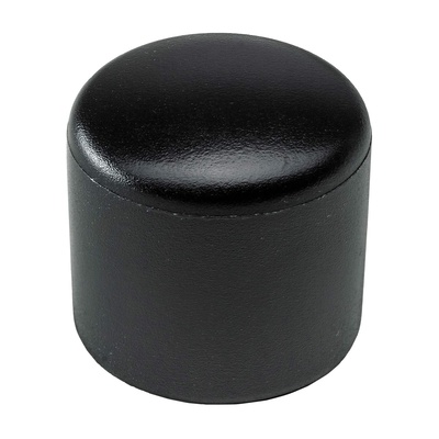 Capuchons pour pieds pour tubes ronds, Ø 20 mm, Plastique, noir