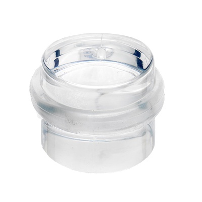Self adhesive door stop, Ø 34/38 mm, plastic, transparent