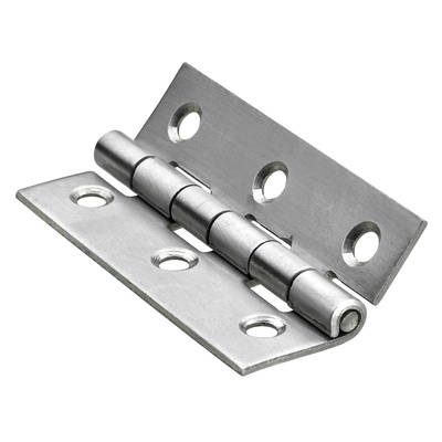 Charnière étroite, 60 x 35 x 1 mm, Inox, mat