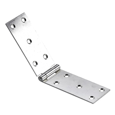 Charnière large, 205 x 45 x 2 mm, Acier, zingué