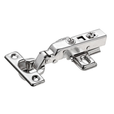 Mini-concealed hinge with clip on assembly with integrated Silent System, For overlay doors
