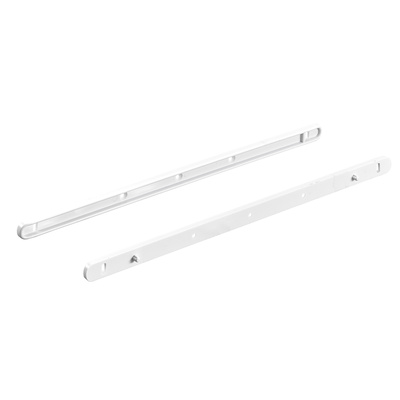 Rail de guidage, 356 x 8 x 16 mm, Plastique, blanc