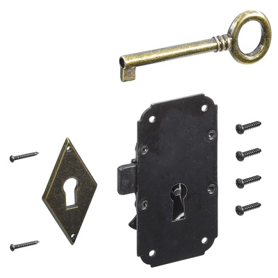 Ornamental screw-on lock
