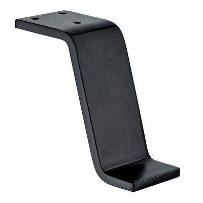 Furniture feet "Kilia", 120 mm, steel, black