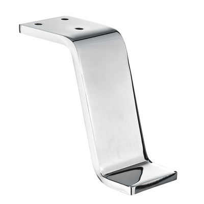 Furniture feet "Kilia", 120 mm, steel, chrome plated