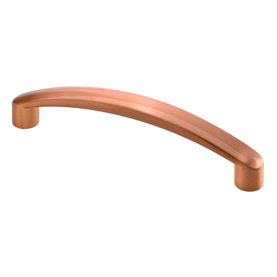 Furniture Handle, ◘──◘ 96 mm, 106,5 x 11 x 23,5 mm, die-cast zinc, copper look
