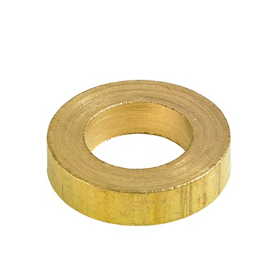 Pièce d‘écartement, Ø 8,5 / 15 x 3,5 mm, Laiton, Doré