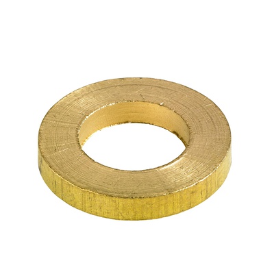 Pièce d‘écartement, Ø 9 / 16,4 x 2,5 mm, Laiton, Doré