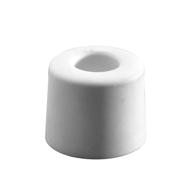 Butée de porte, Ø 30 x 25 mm, Plastique, blanc