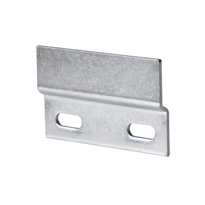 Cupboard suspension fitting, 76 x 47,5 x 2 mm, steel, galvanised