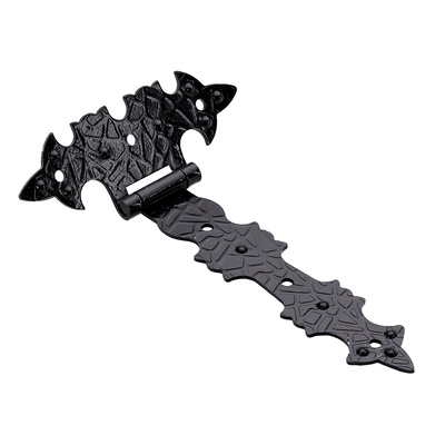 Scharnier, 114 x 95 x 1,5 mm, Stahl, antik