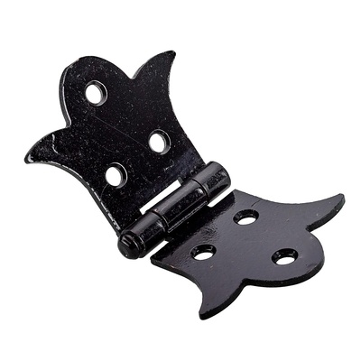 Hinge, 50 x 82 x 1,9 mm, steel, antique