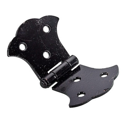 Hinge, 50 x 82 x 1,9 mm, steel, antique
