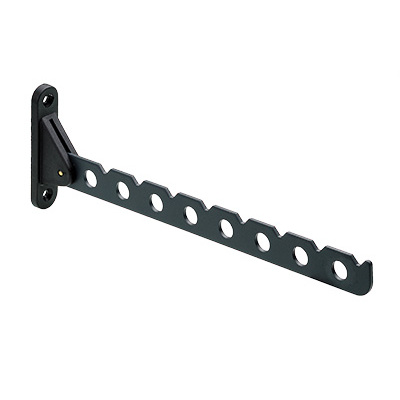 Support de vêtements, 310 mm, Acier, Plastique, anthracite, mat