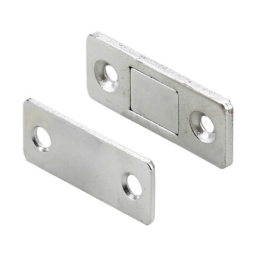 Neodym Flat magnet, 42 x 16 mm, steel, nickel plated | 9278809  
