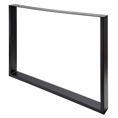 Table frame X, 710 x 900 mm, steel, matt black