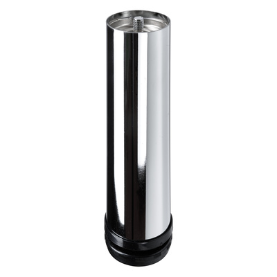 Table leg, 200 - 230 x Ø 60 mm, steel, chrome plated