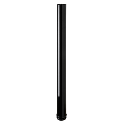 Table leg, 700 - 730 x Ø 60 mm, steel, black