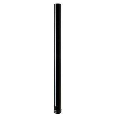 Table leg, 840 - 870 x Ø 60 mm, steel, black