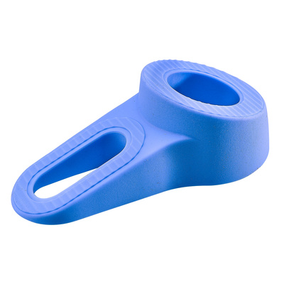 Door and window wedge, 2 - 38 x 57 x 118 mm, plastic, lilac