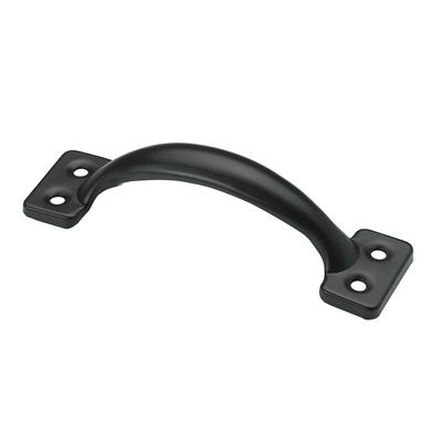 Furniture Handle, 100 x 26 x 20 mm, steel, black