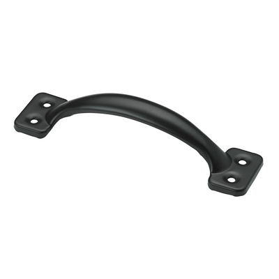 Furniture Handle, 127 x 30 x 20 mm, steel, black