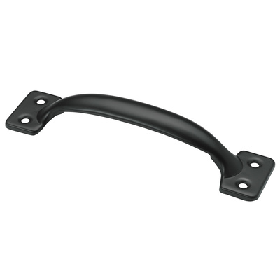 Furniture Handle, 154 x 34 x 20 mm, steel, black