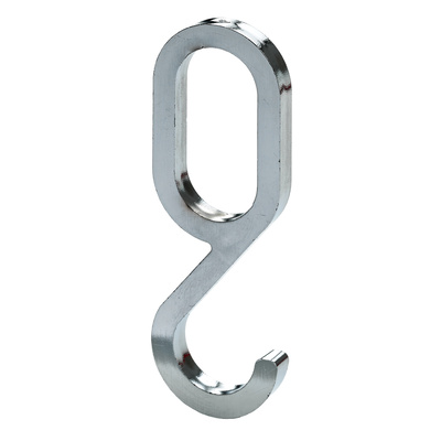 Patères pour tubes de penderie, Ø 15 / 30 mm, chromé