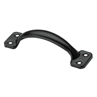 Furniture Handle, 76 x 18 x 20 mm, steel, black