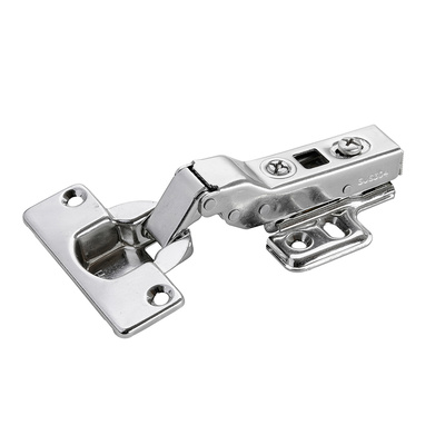 Screw on Veosys concealed hinge with integrated Silent System for half overlay doors