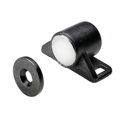 Loqueteaux magnétiques 0,6 kg, ajustable, Gunmetal