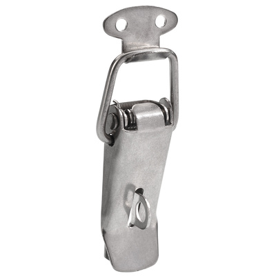 Fermeture de caisse, Peutêtre fermé à clé, 58 x 17 mm, Inox