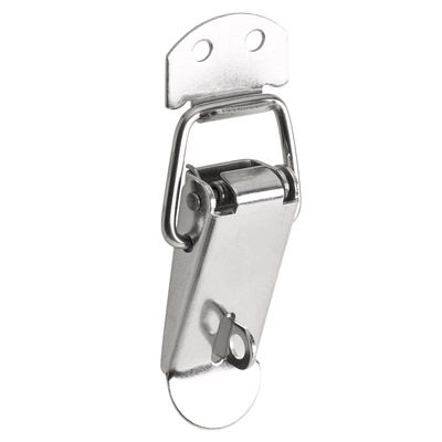 Fermeture de caisse, Peutêtre fermé à clé, 68 x 30 mm, Inox