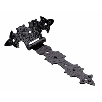 Scharnier, 114 x 95 x 1,5 mm, Stahl, antik