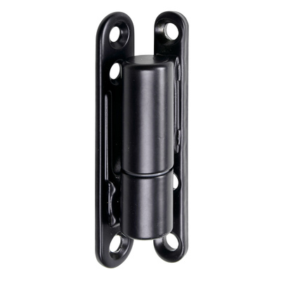 Paumelle de renovation, sans entretien, 83,5 x Ø 15 mm, Acier, époxy, noir